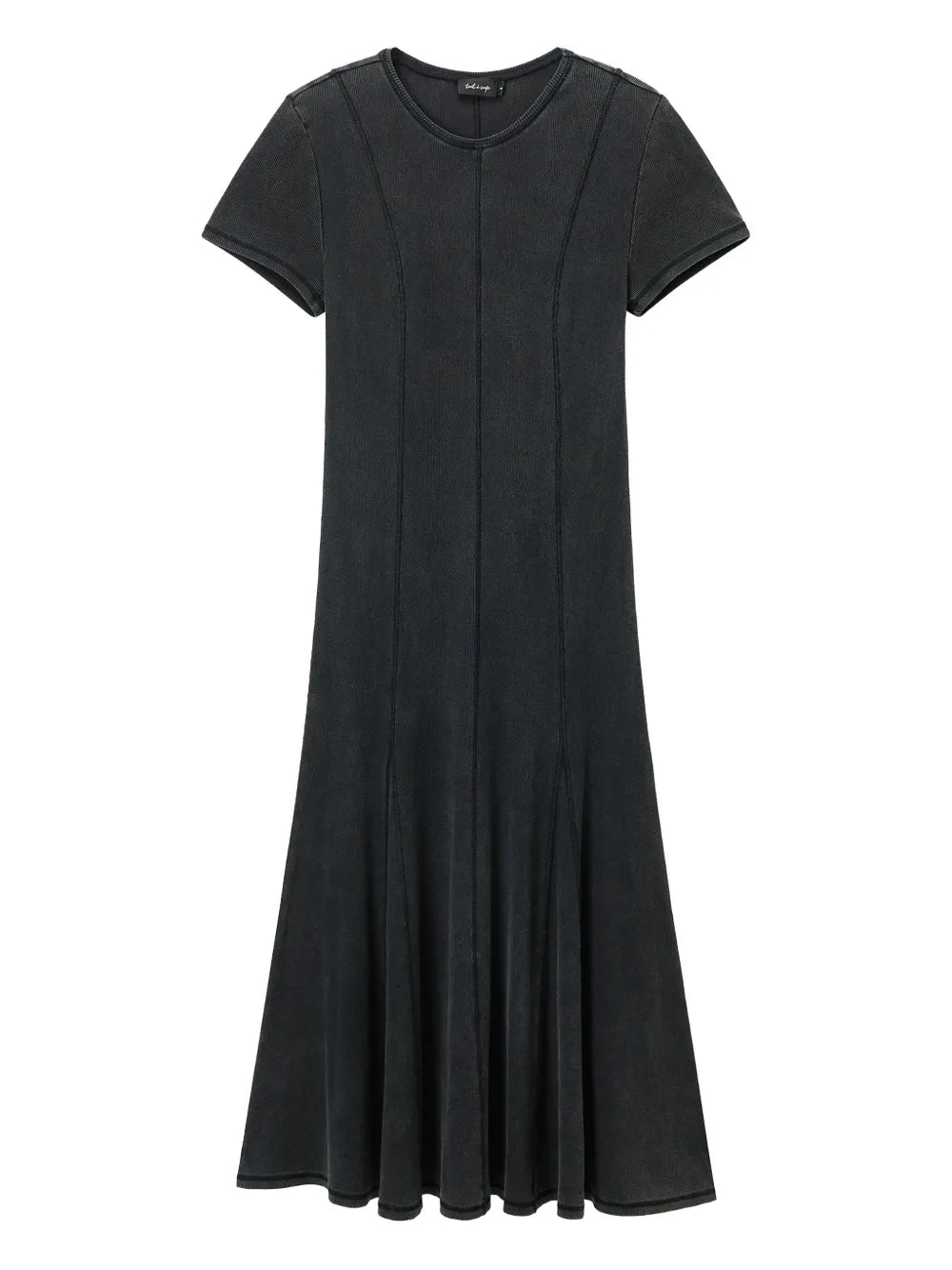 Fine-Ribbed Dress