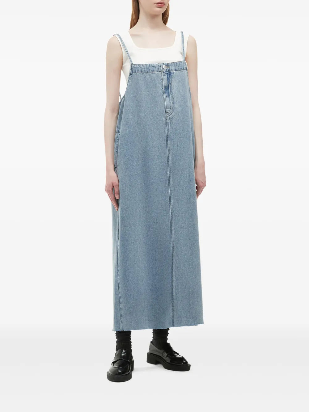 Denim Slip Dress