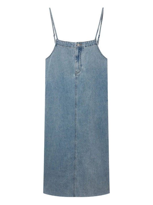 Denim Slip Dress
