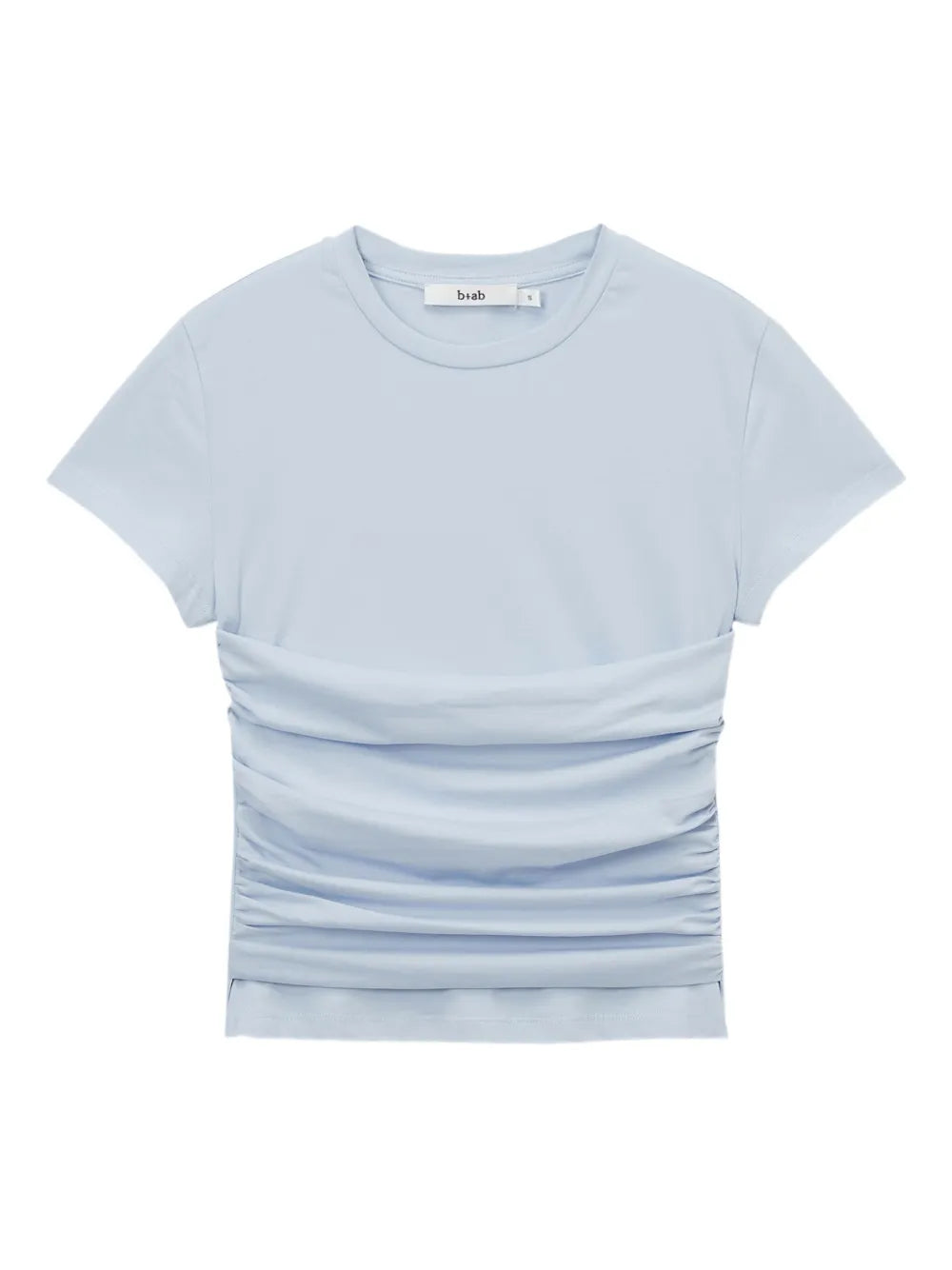 Ruched-Detail T-Shirt