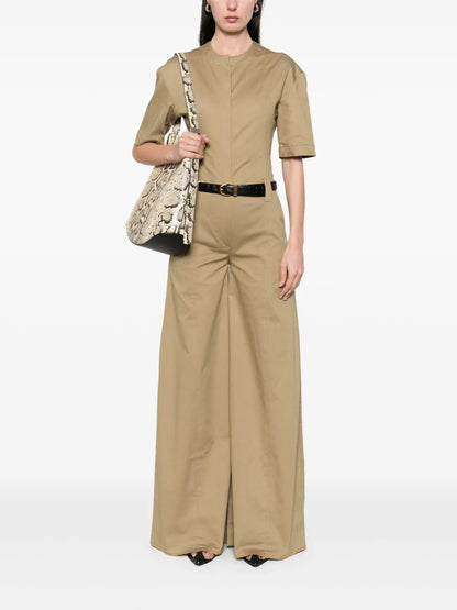 Gabardine Jumpsuit