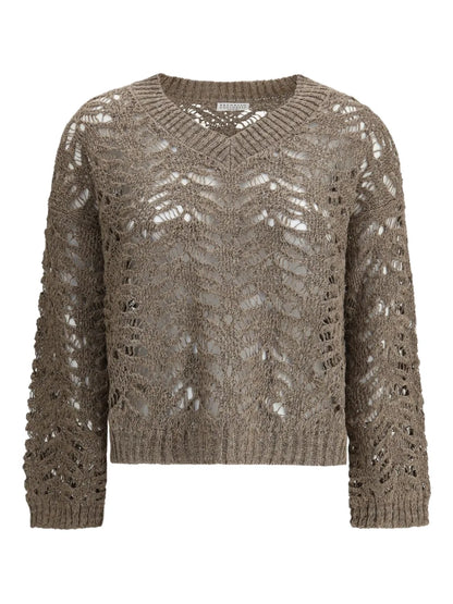 Open-Knit Jumper