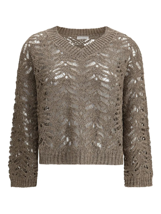 Open-Knit Jumper