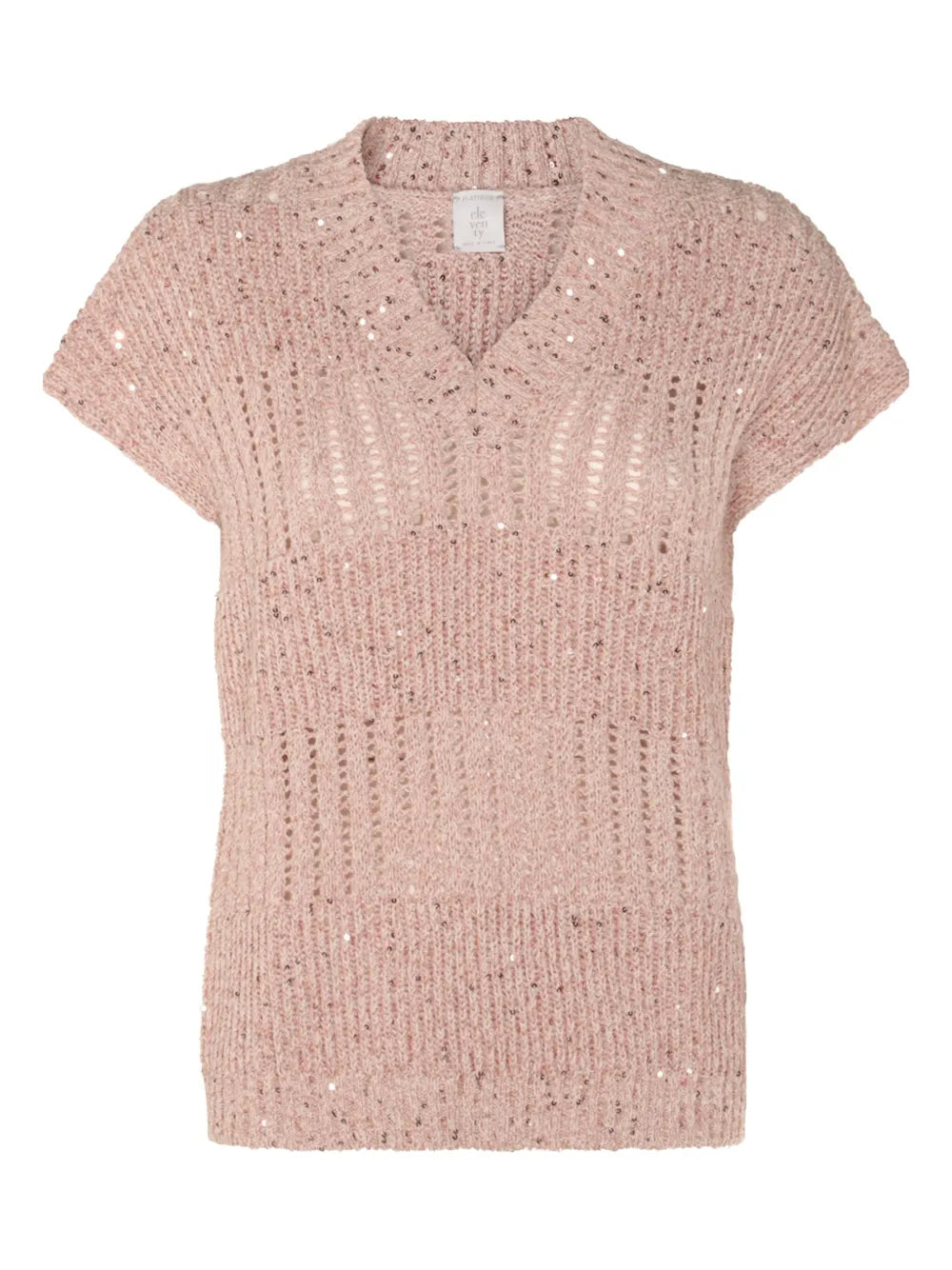 Sequin-Embellished Top
