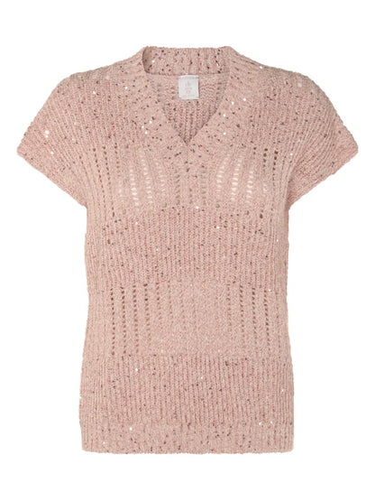 Sequin-Embellished Top