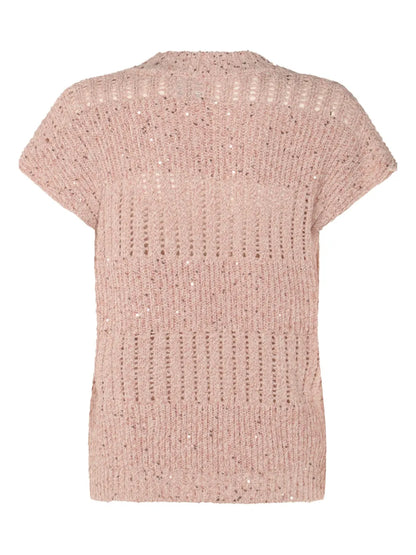 Sequin-Embellished Top