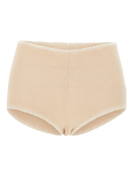 Logo-Embroidered Mini Shorts