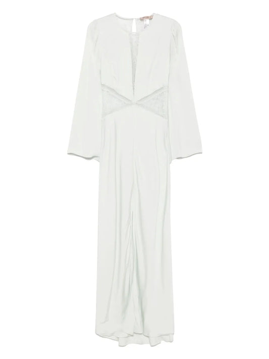 Lace-Panels Gown