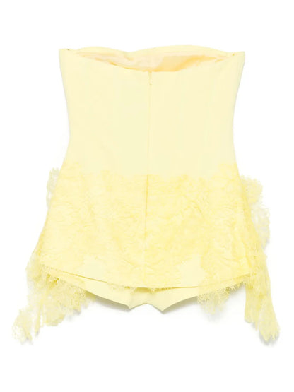 Lace-Detail Playsuit
