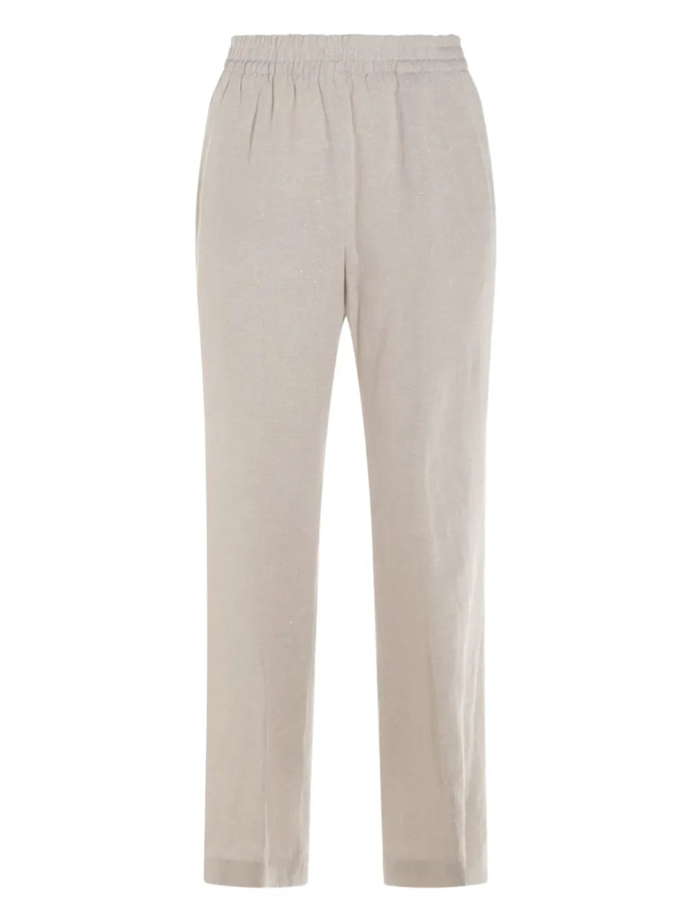 Elasticated-Waist Trousers