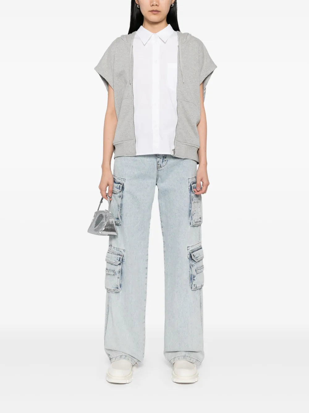 Shirt Layered Hoodie