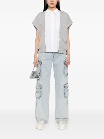 Shirt Layered Hoodie