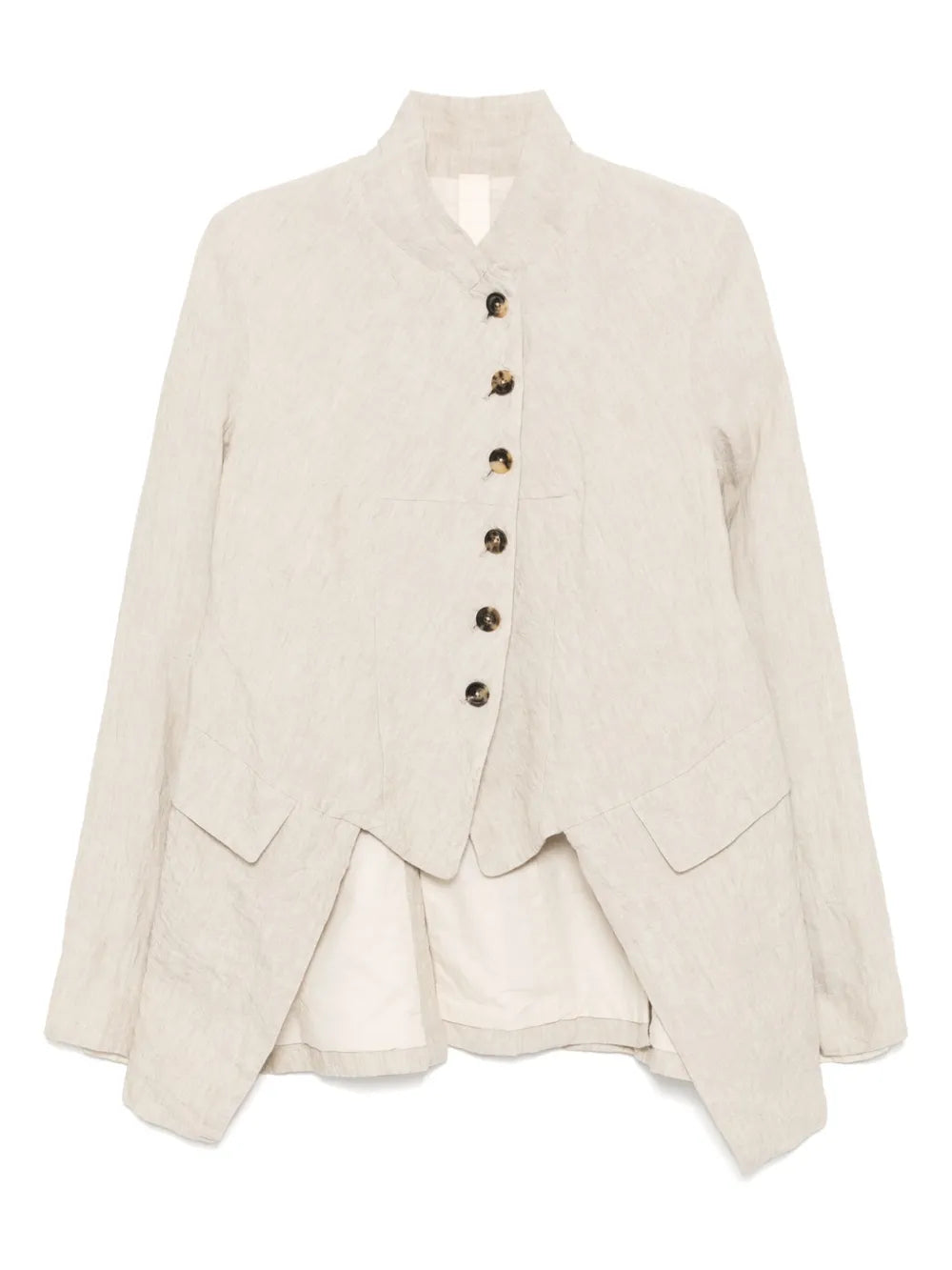 Distressed Off-Centre Blazer
