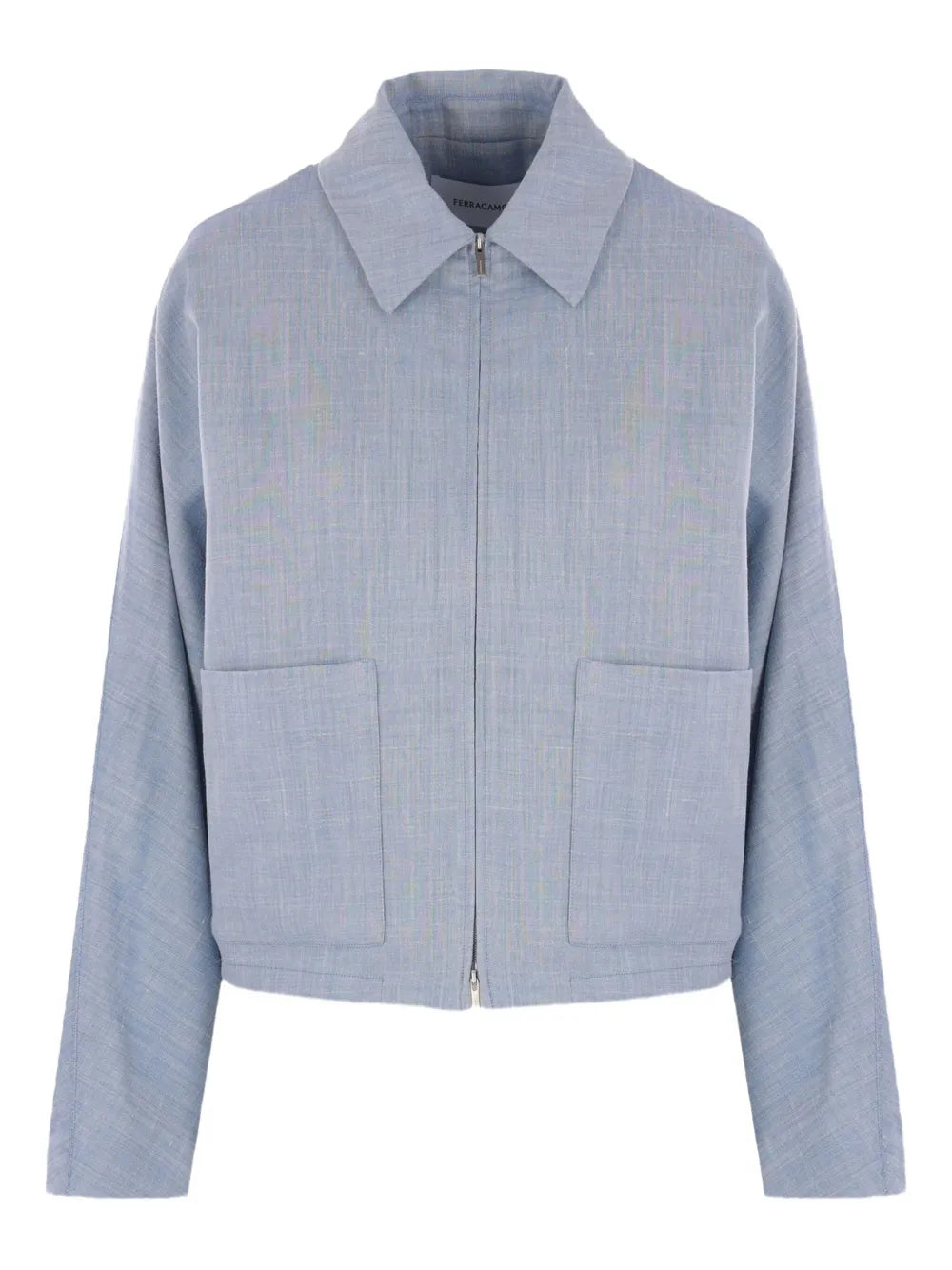 Zip-Up Shirt Jacket