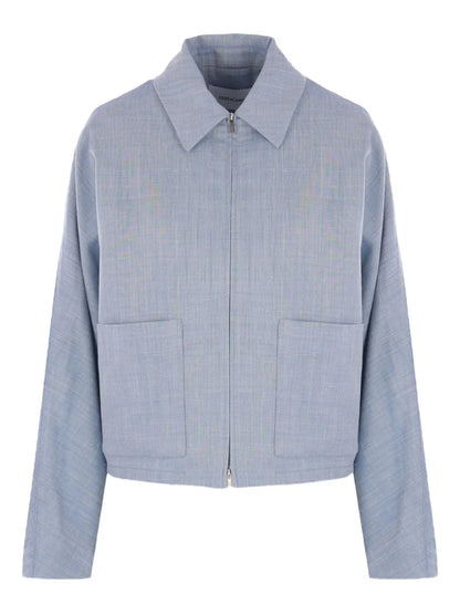 Zip-Up Shirt Jacket