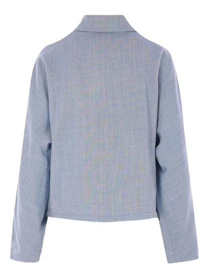 Zip-Up Shirt Jacket