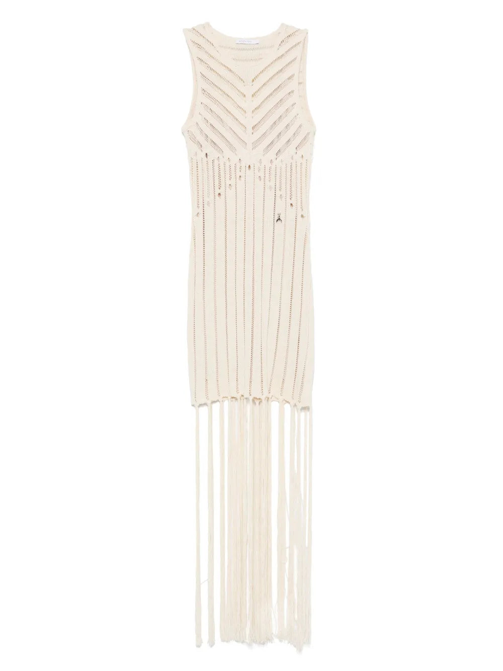 Open-Knit Mini Dress