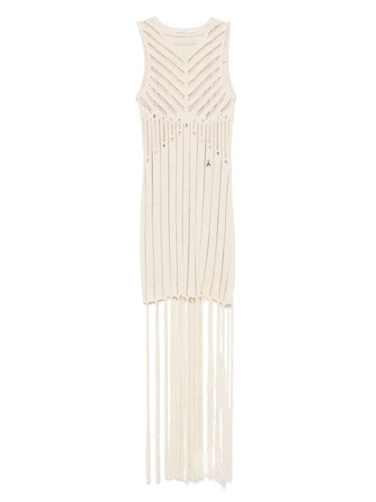 Open-Knit Mini Dress