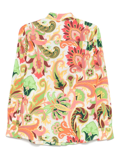 Paisley-Print Shirt