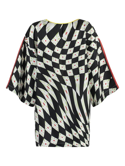 Printed Silk Blouse