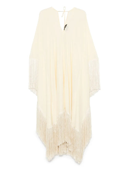 Fringed Midi Dress