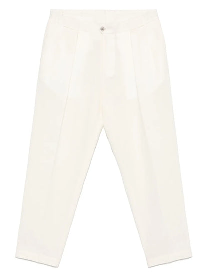 Pleat-Detail Trousers