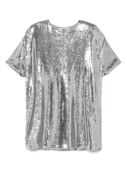 Sequinned Mini Dress