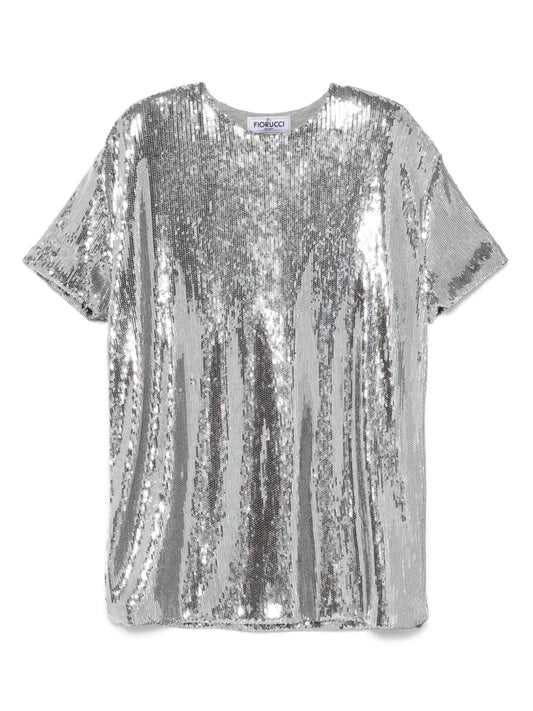 Sequinned Mini Dress