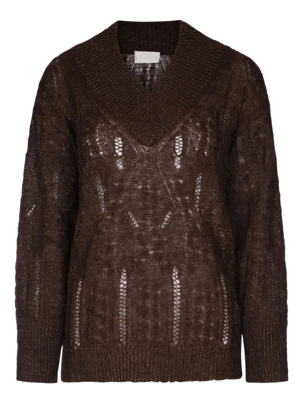 V-Neck Knitted Jumper
