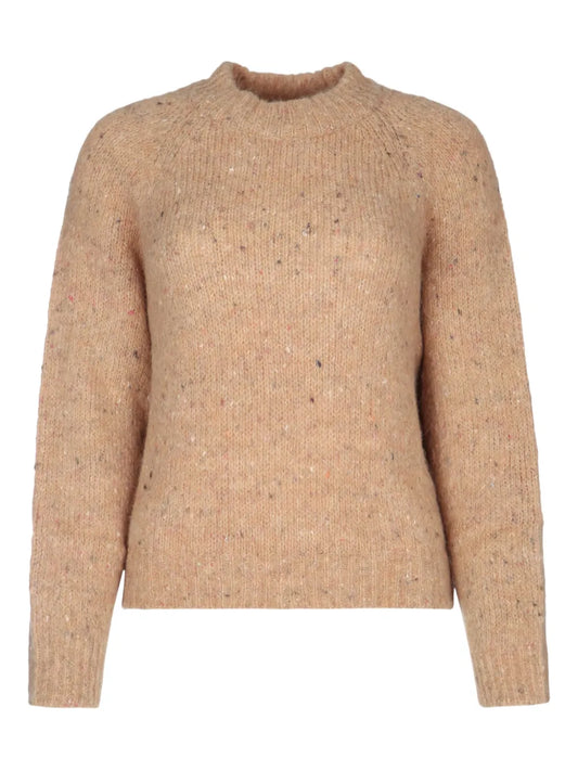 Speckled-Knit Jumper