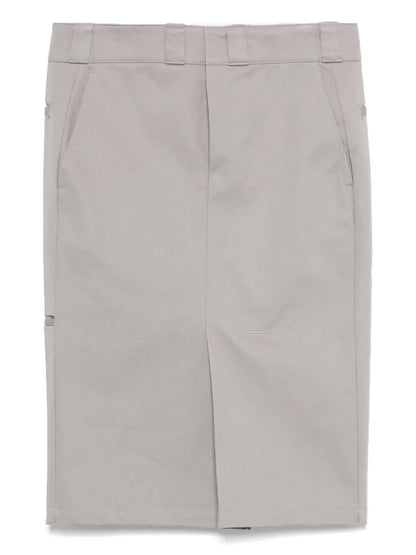 Cotton Midi Skirt