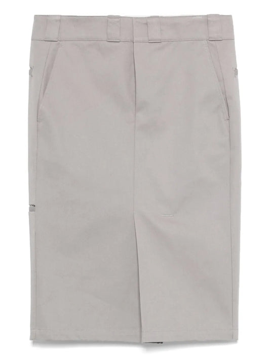 Cotton Midi Skirt