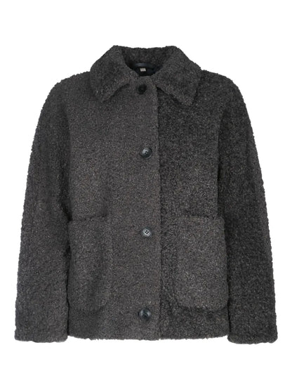 Fleece Button-Up Jacket
