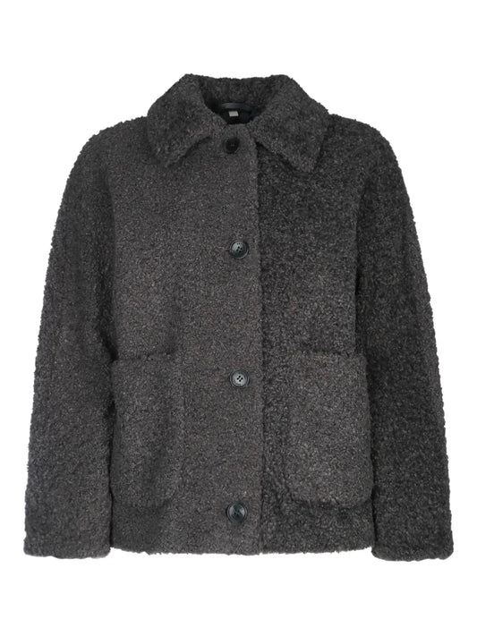 Fleece Button-Up Jacket