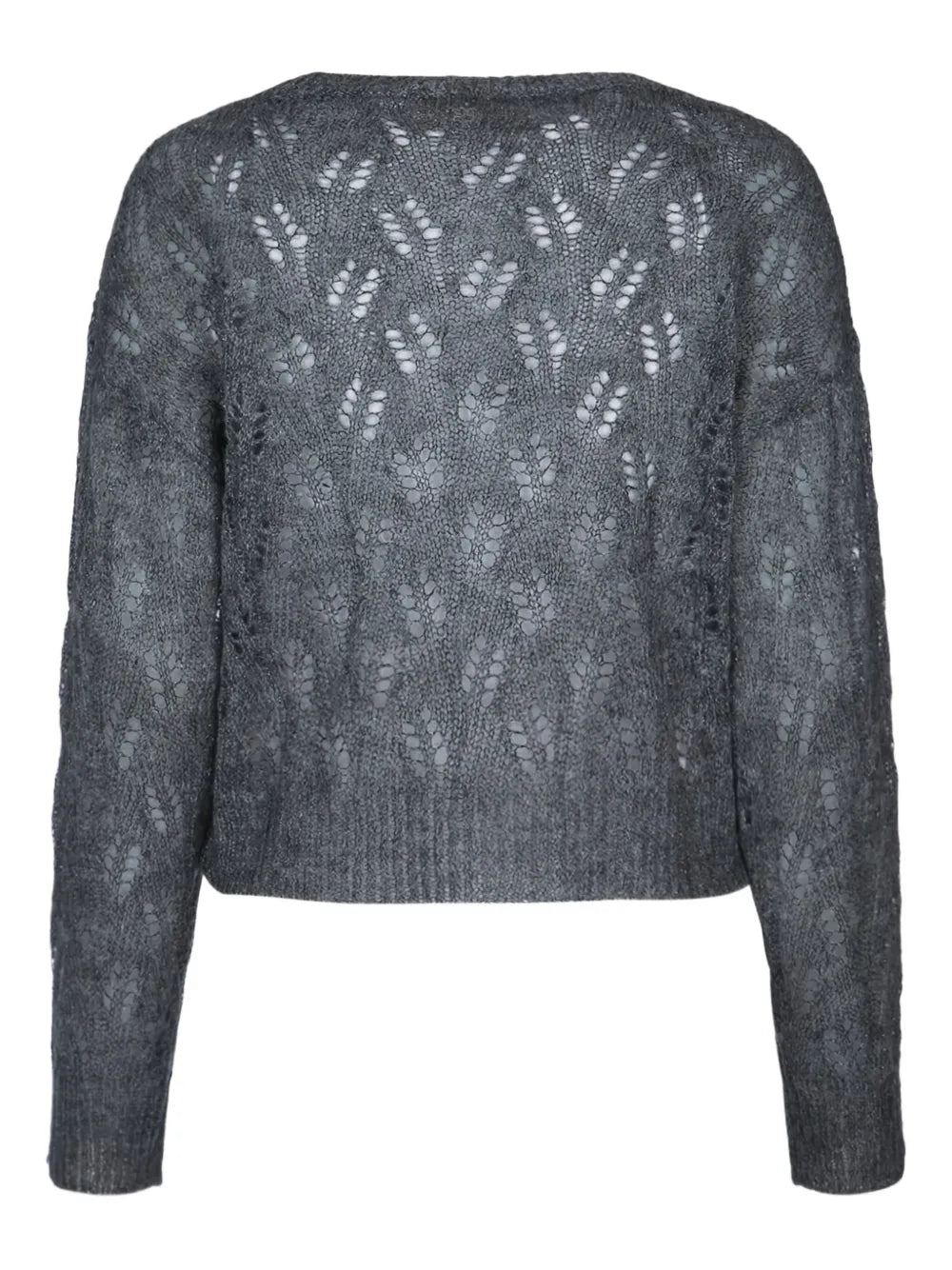Pointelle-Knit Sweater