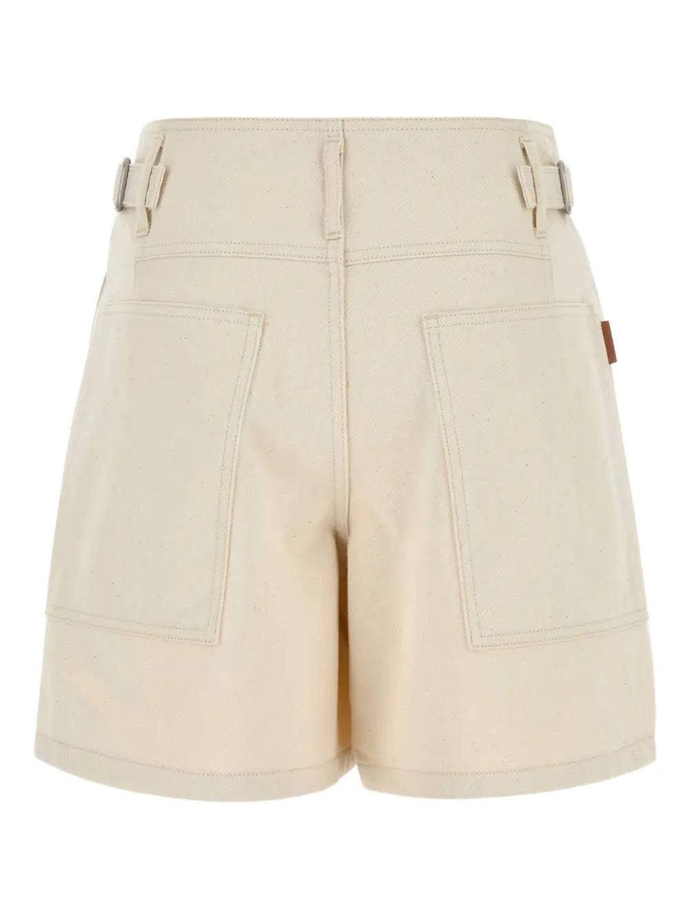Button-Up Bermuda Shorts