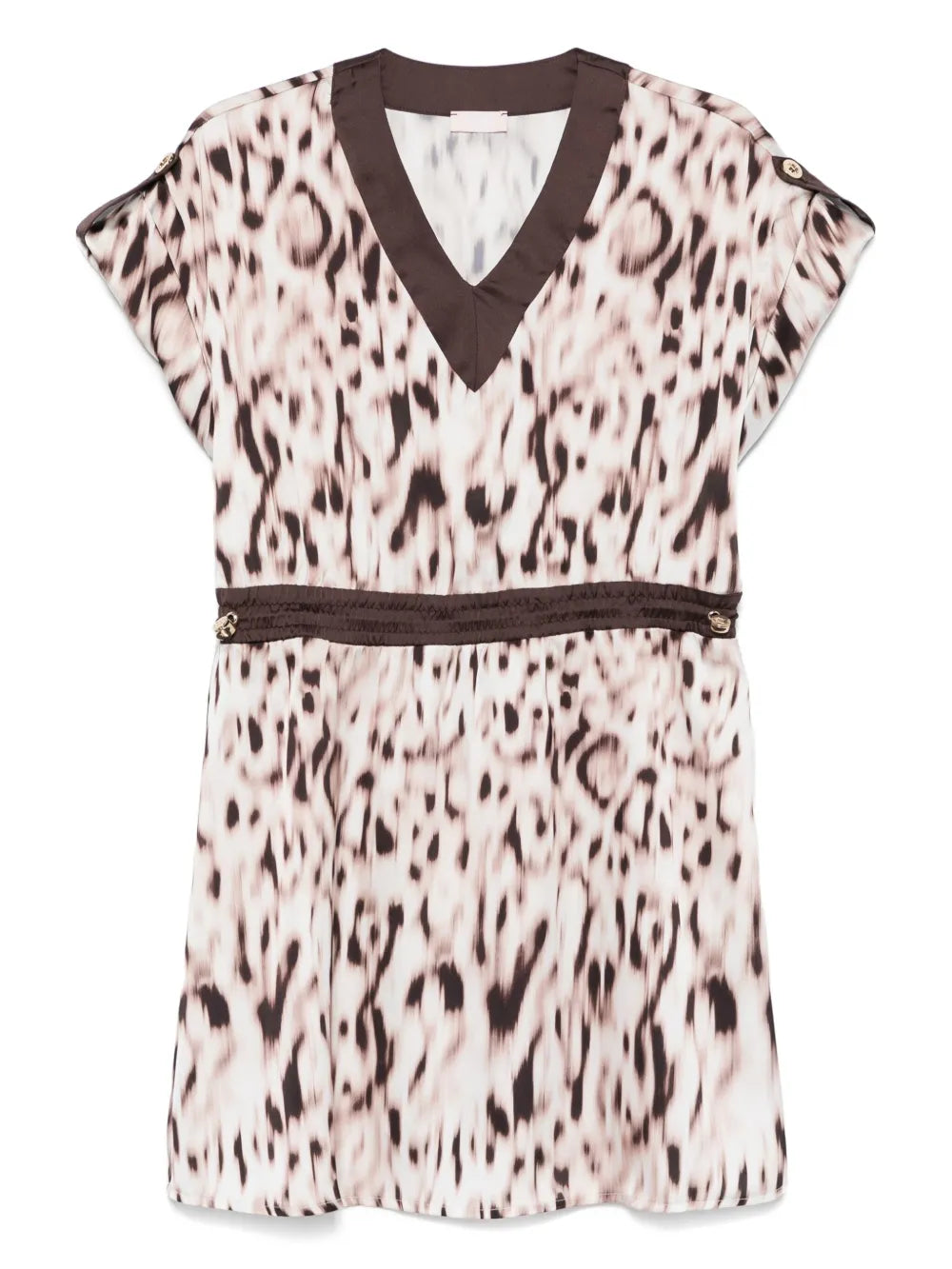 Printed Mini Dress