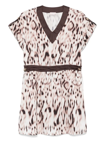 Printed Mini Dress