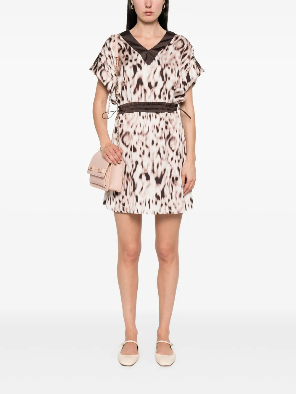 Printed Mini Dress