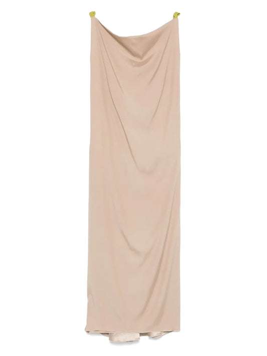 Open-Back Midi Dress