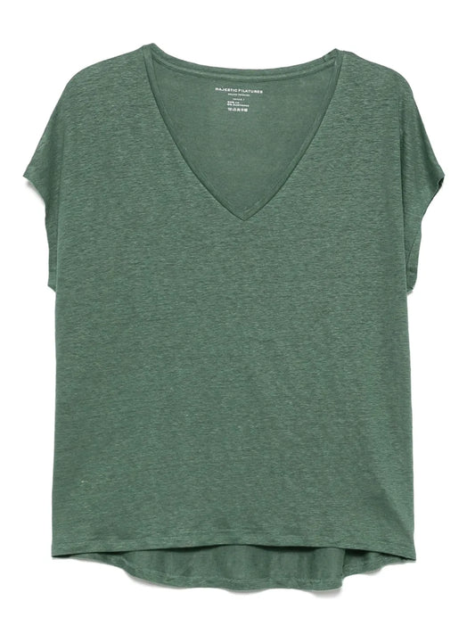 Slub-Texture T-Shirt