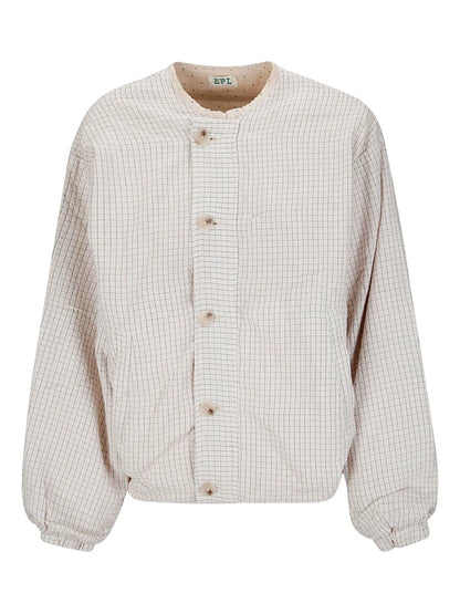 Checkered Bomber Jacket