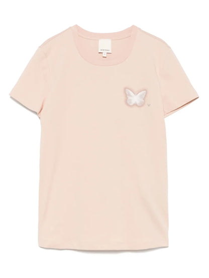 Butterfly-Print T-Shirt