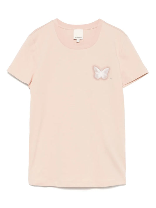 Butterfly-Print T-Shirt