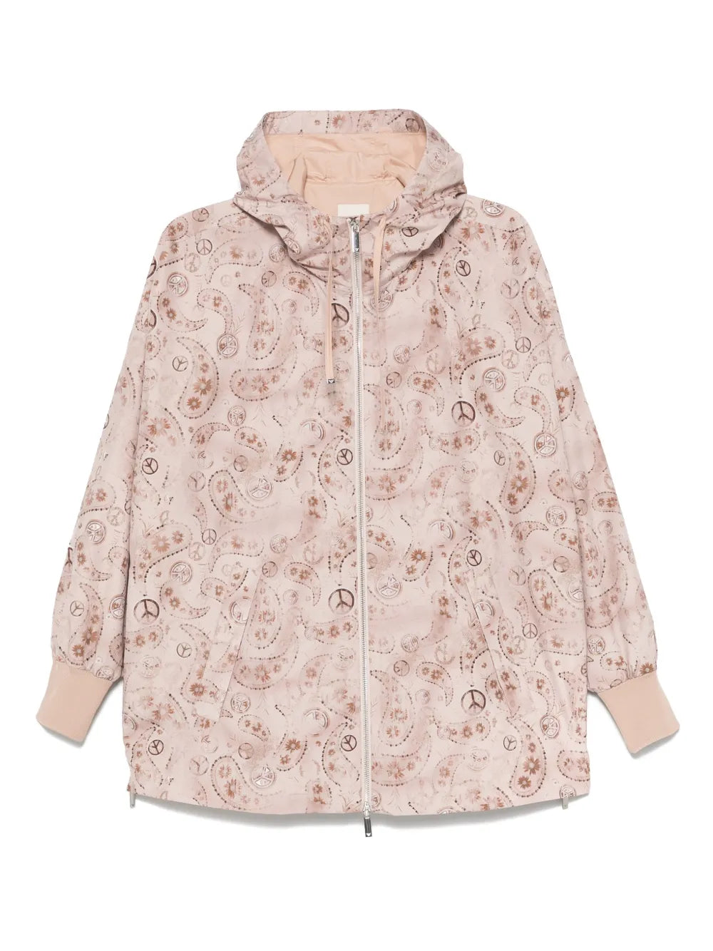 Printed Hooded Jacket