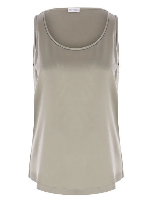 Silk Tank Top