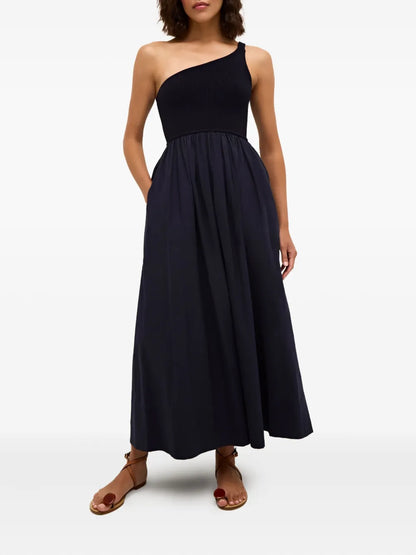 Tobie One-Shoulder Midi Dress
