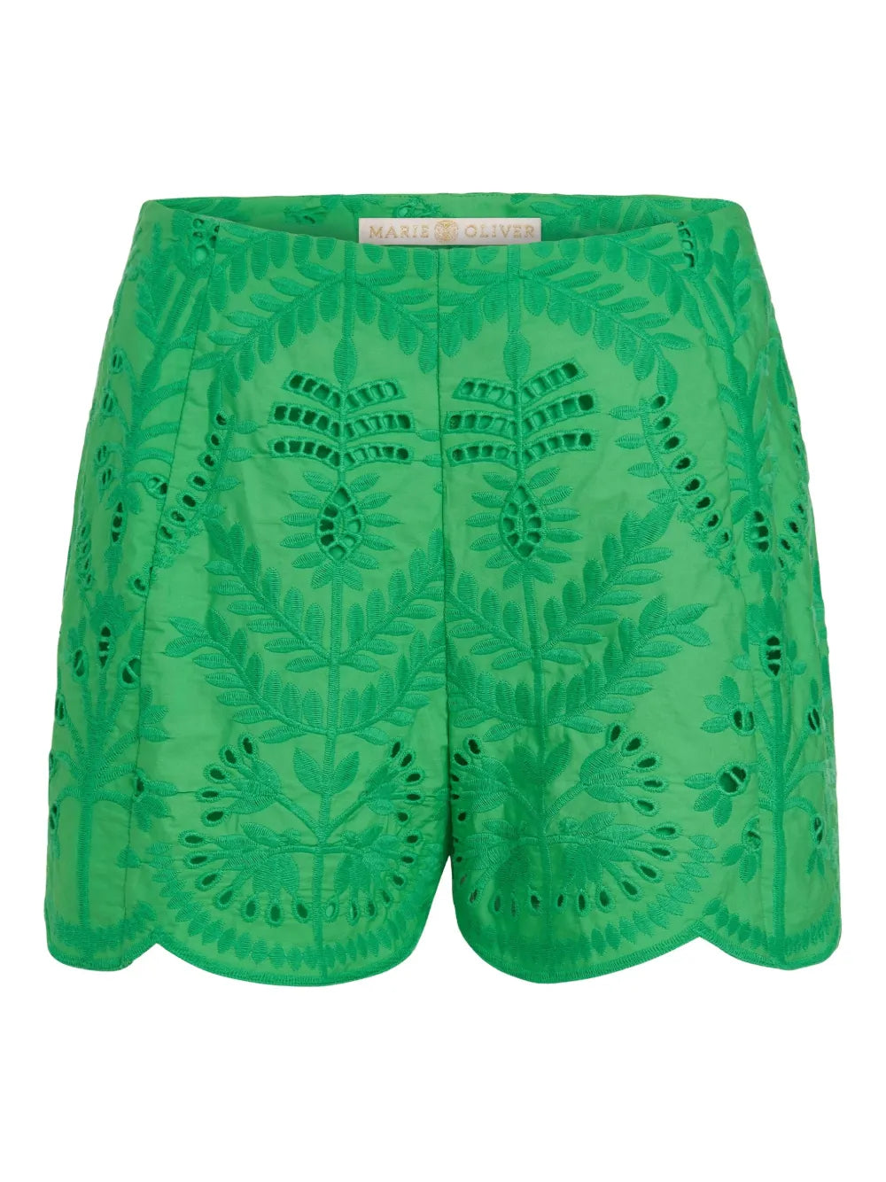Fable Broderie-Anglaise Scalloped Shorts