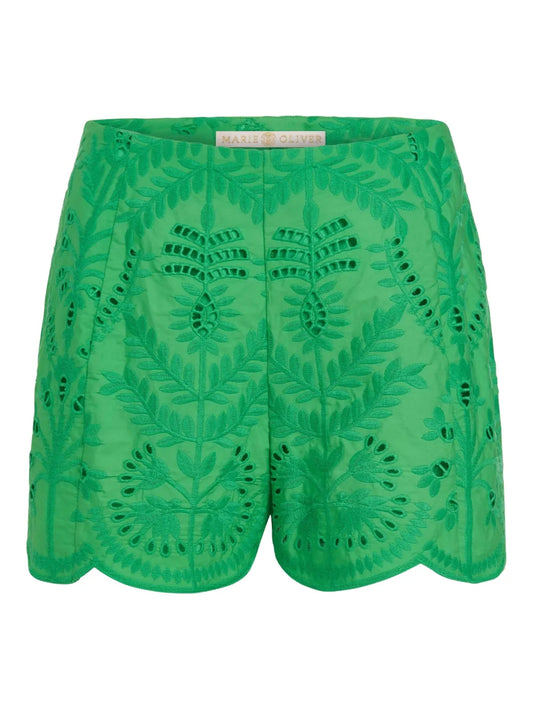 Fable Broderie-Anglaise Scalloped Shorts