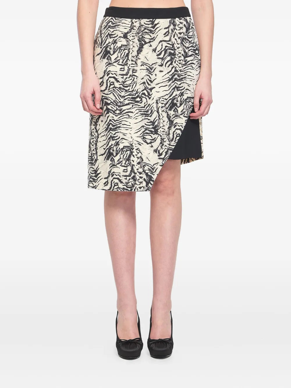Animalier-Print Skirt